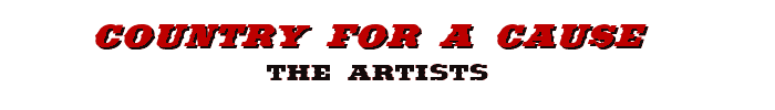 Country for a Cause Artists